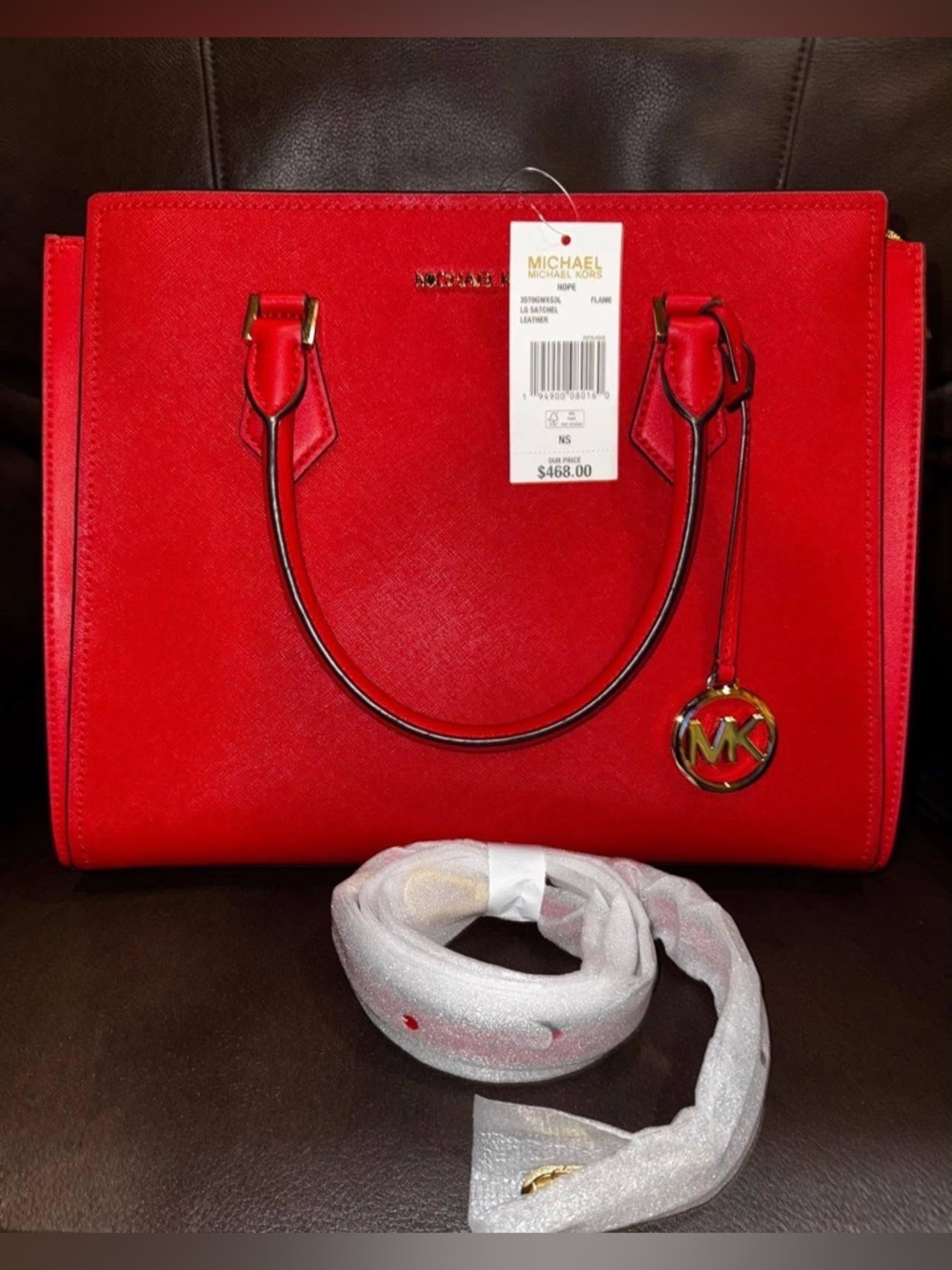 MICHAEL Kors Scarlet Satchel NWT - Picture 14 of 14